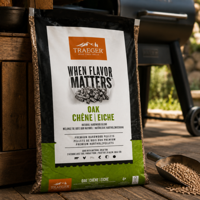 Traeger Oak Pellets 9kg