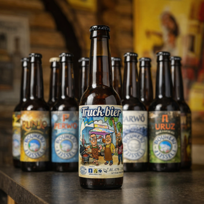 Truck bier- Brouwerij de IJssel