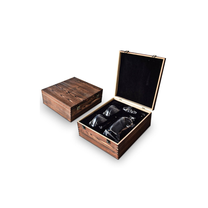 Twisted Decanter Set