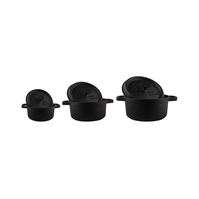 BBQ pan S - Zwart