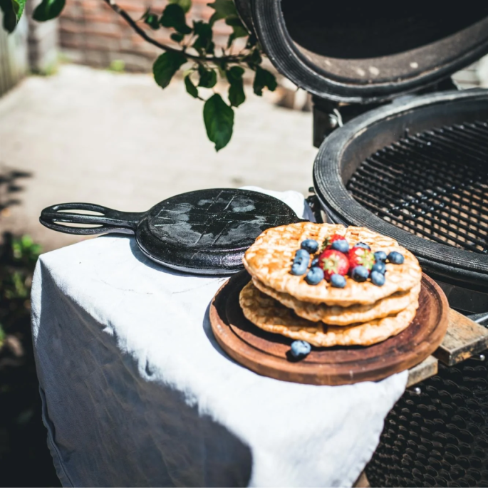 Cast iron wafelijzer