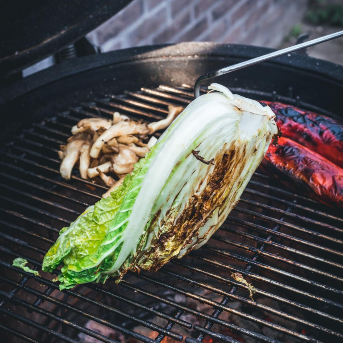 Gebruik de pigtail ook om groente aan te rijgen 