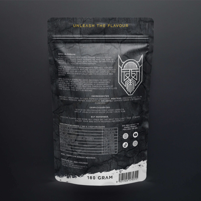 Viking rub - Eric the Bloodaxe