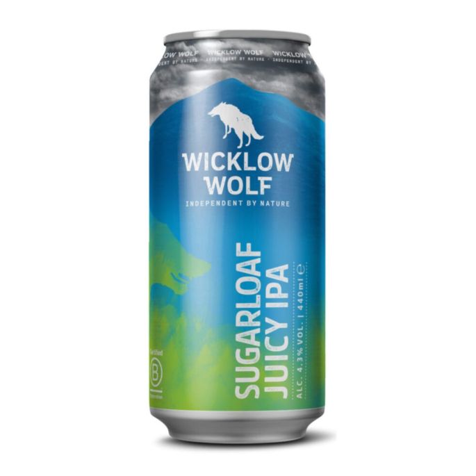 Wicklow Wolf Sugarloaf - Juicy IPA - 4,3% - 44cl