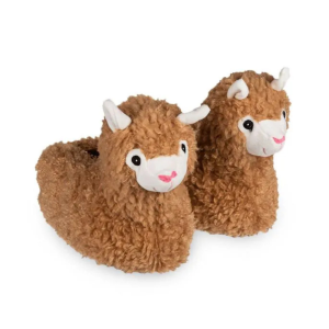 Alpaca Sloffen - Lichtbruin - One Size 36-41 - Superzacht en Warm