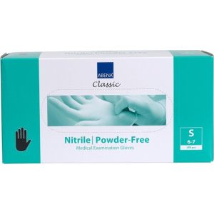 Handschoenen Nitrile Zwart S