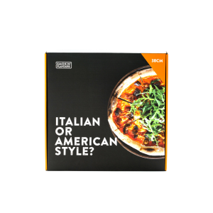 Pizzasteen met Houder | ⌀ 38 cm | Voor Kamado | Maak Authentieke Pizza's op je BBQ