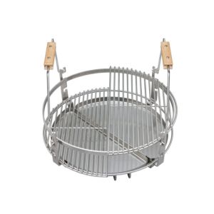 Monolith Classic Pro-Serie Smart Grid System - Innovatieve Barbecue Rooster - Zwart - Kamado BBQ Accessoire