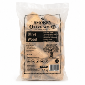 SOW Olijfhout Chunks - Langdurige Rook - 1,5 kg