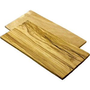 Rookplank olijf rechthoek 22x11cm 2 stuks