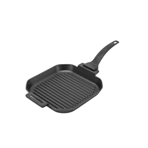 Gietijzeren Grillpan met Afneembaar Handvat - 26 cm