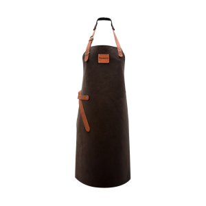 BBQ Schort van Leer - Stijlvol en Praktisch voor de Barbecue Enthousiast - Monolith Accessoire
