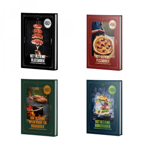 Verschillende boeken van Smokin' Flavours