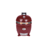 MONOLITH CLASSIC PRO-Serie 2.0 - RED incl. onderstel & zijtafels, PRO-Serie SMART GRID Rooster Systeem, PRO-Serie firebox, chip-feeder-system & pelletschuif, kolenmand met scheider, barbecueroosterheffer