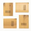 Cederhouten Planken | Set van 4 | 15x11x1 cm | Voeg een Subtiele Rooksmaak toe