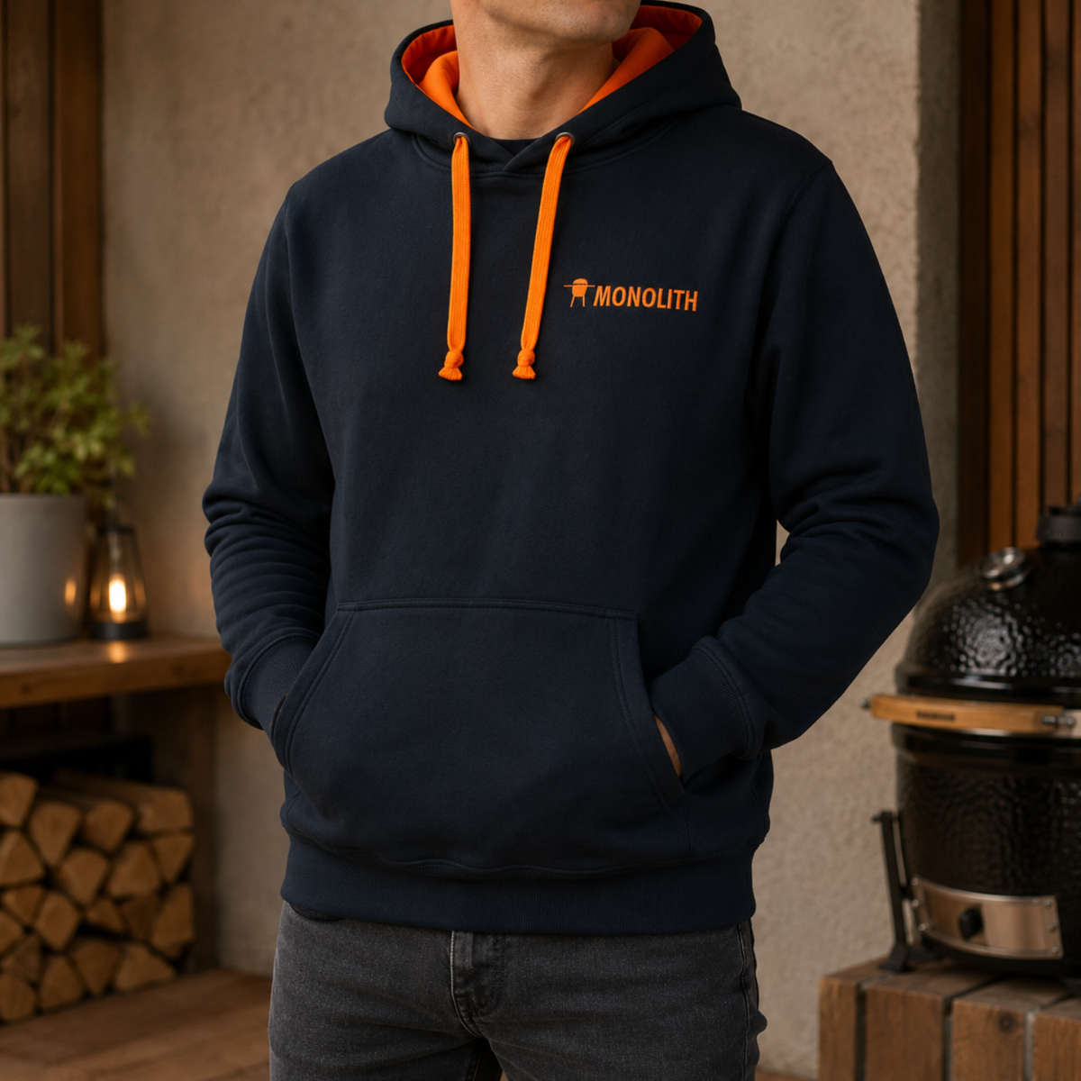 Monolith Hoodie Zwart - Maat M